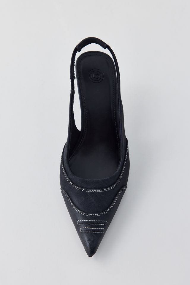 UO Capri Moto Slingback Heel #2