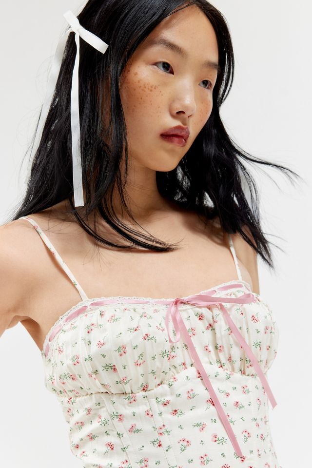 Kiss The Sky Villa Floral Mini Dress #2