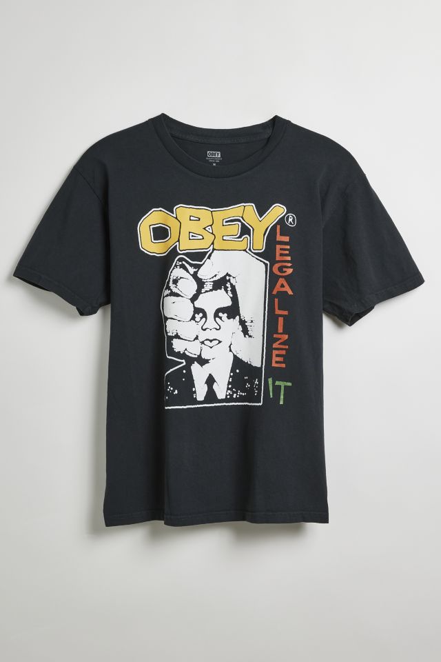 お気に入り Tシャツ anti jobless santa obey ジョブレス cruz 