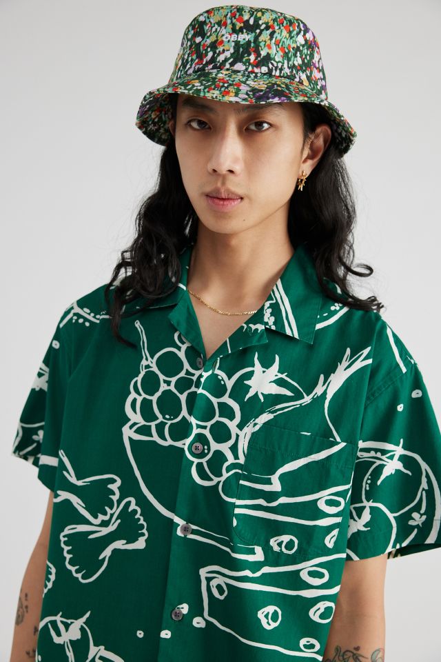 定番の中古商品 OBEY Shirt Sleeve Short Woven Life Still Exclusive UO メンズウェア