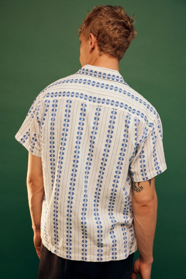 Chemise Boutonnée Manches Courtes Rayée OBEY Harmony #2