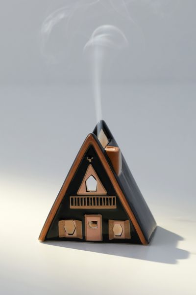 Shop Paddywax House Cone Incense & Tea Light Holder In Nordic Cabin At Urban Outfitters
