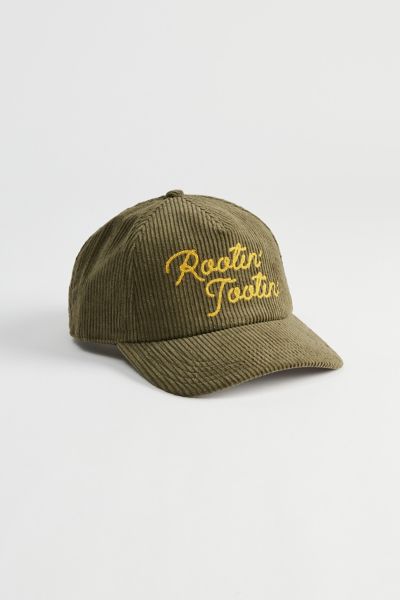 Shop Urban Outfitters Rootin' Tootin' Corduroy Baseball Hat In Olive, Men's At