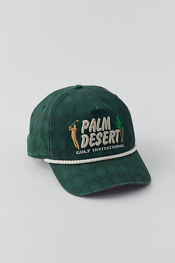 American Needle Palm Desert Lightweight Rope Trim Hat In Green, Men's At Urban Outfitters