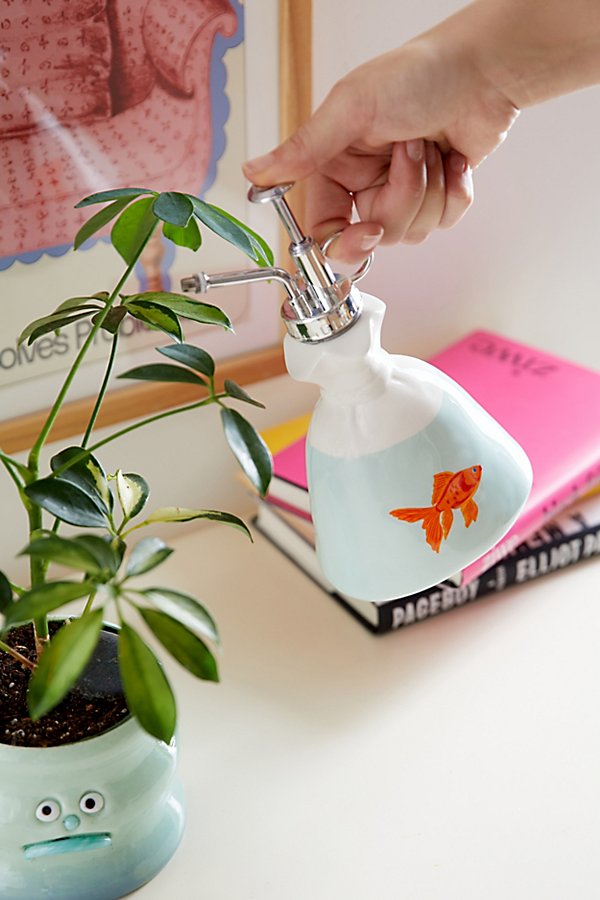 Ban.do Ban. Do Goldfish Plant Mister In Light Blue At Urban Outfitters In White