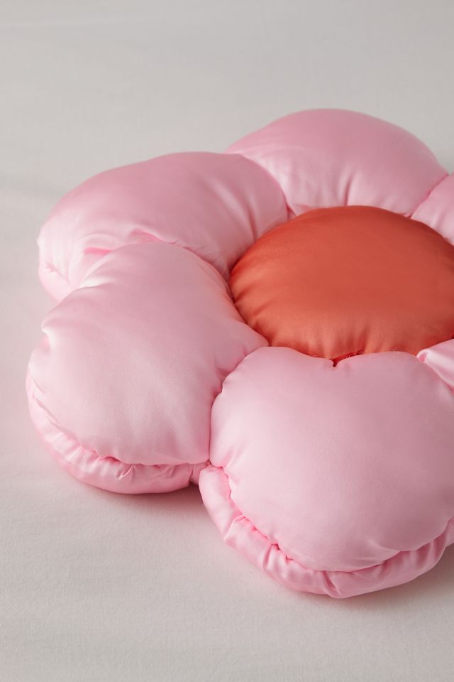 Flower Puff Throw Pillow #2