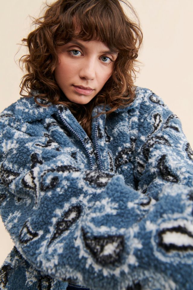 UO Printed Fleece Jacket #2