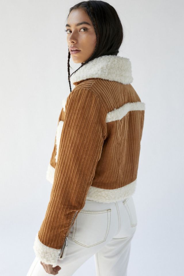 UO Salem Corduroy Fleece Jacket #1