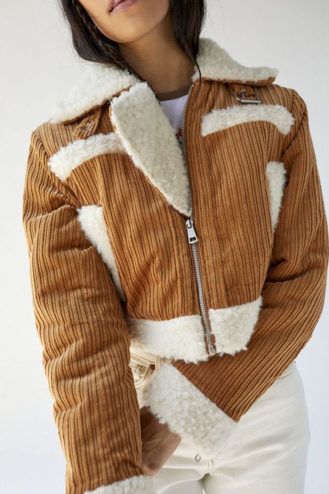 UO Salem Corduroy Fleece Jacket #2