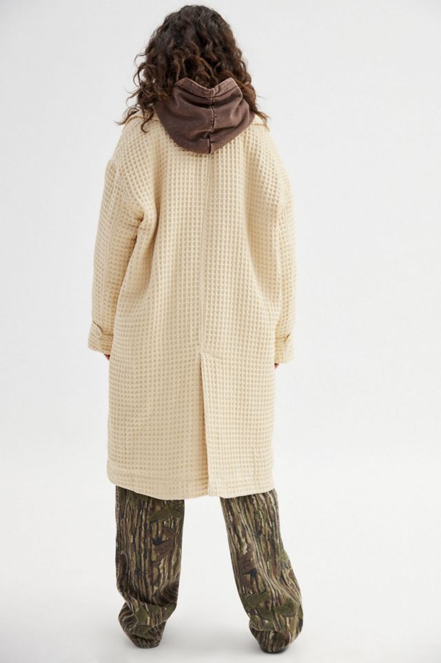 UO Emma Waffle Trench Coat #1
