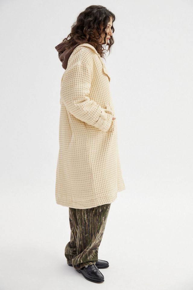 UO Emma Waffle Trench Coat #3