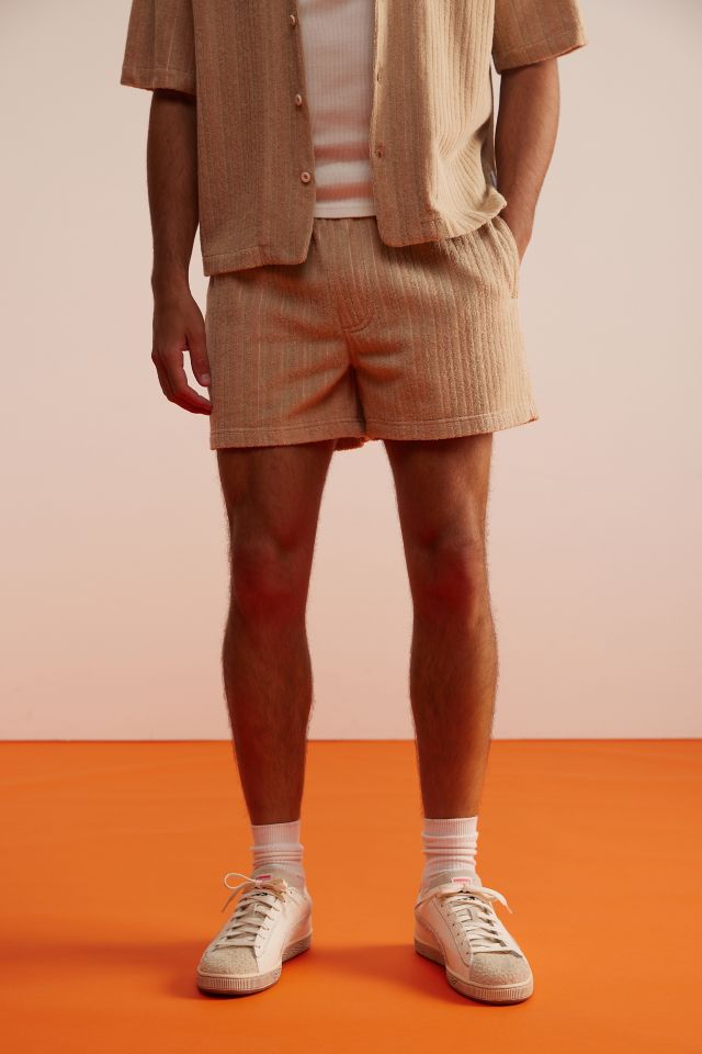 Short en Tissu Éponge Rayé Standard #1