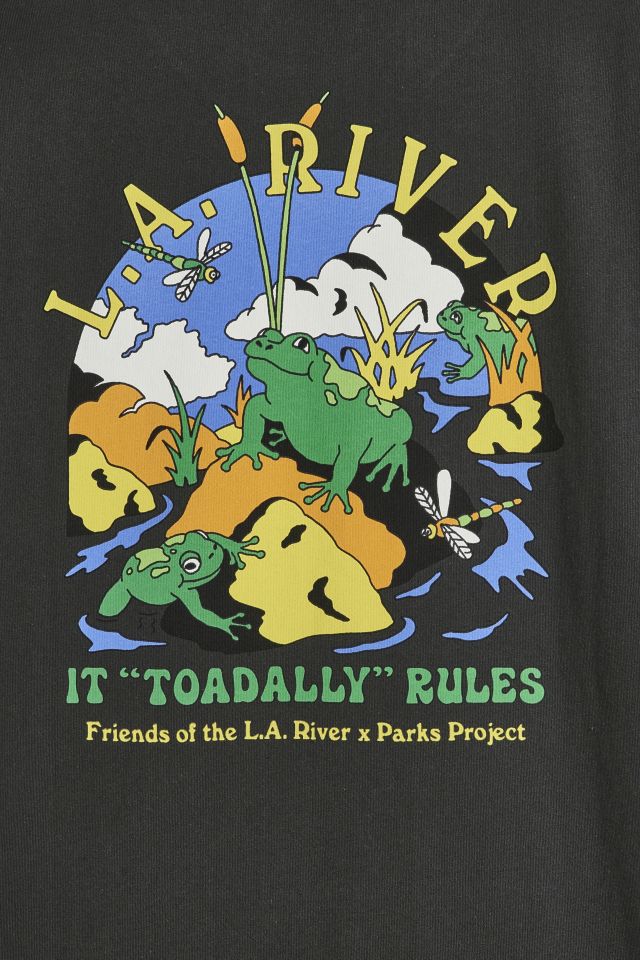 Parks Project LA River Toad Tee #2