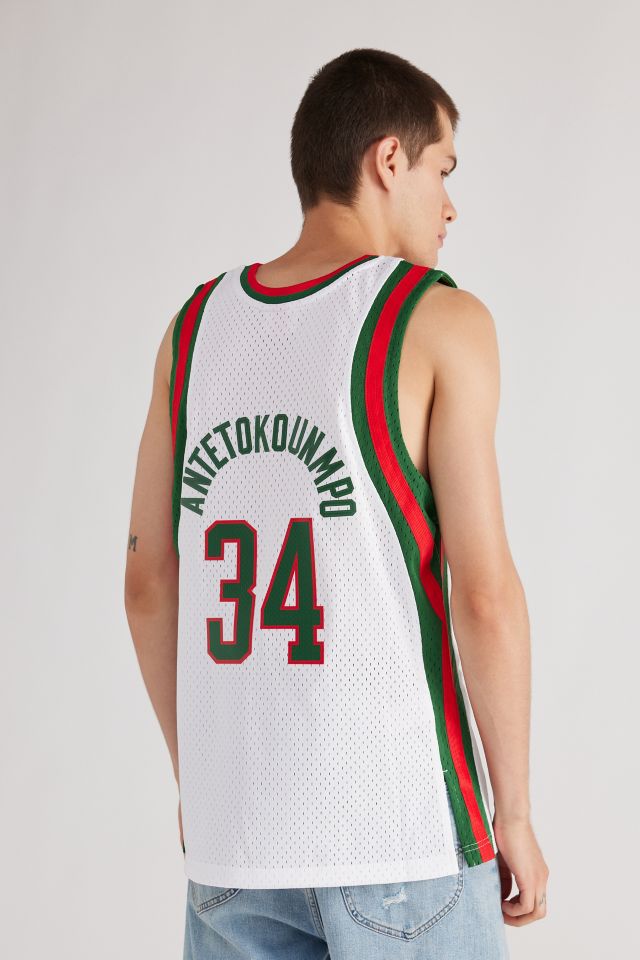 Mitchell & Ness Giannis Antetokounmpo 2013 Milwaukee Bucks Jersey Tank Top #1