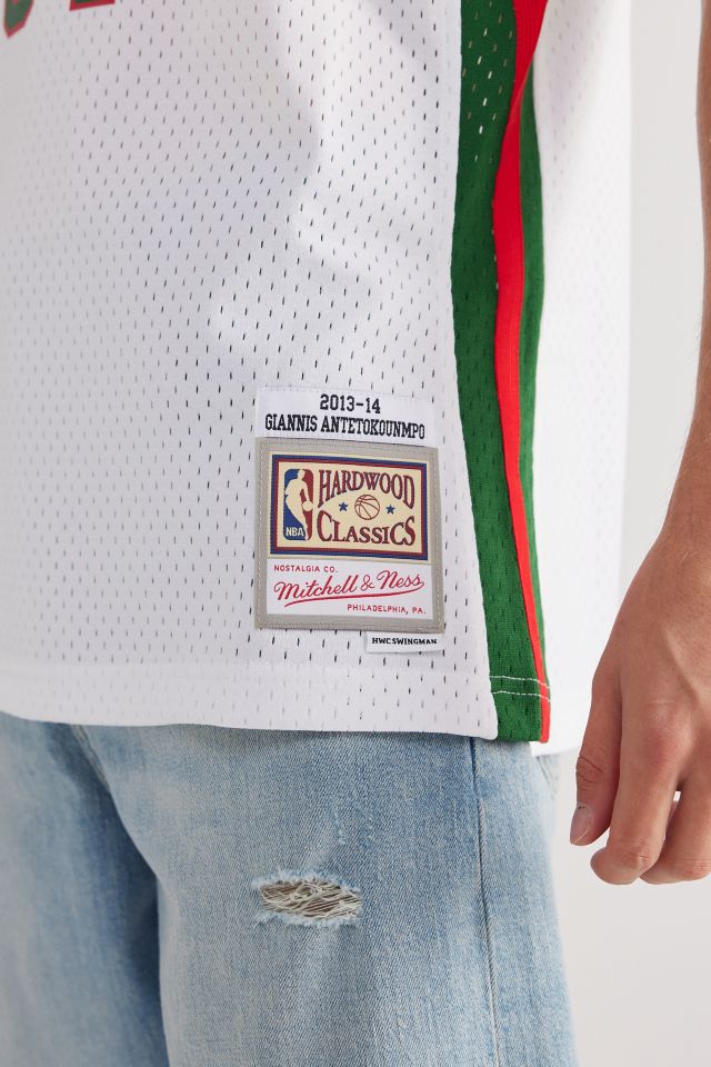 Mitchell Ness Giannis Antetokounmpo 2013 Milwaukee Bucks Jersey Tank Top Urban Outfitters Canada