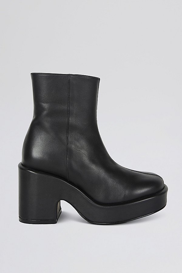 Intentionally Blank Maria Platform Ankle Boot In Black, Women's At Urban Outfitters
