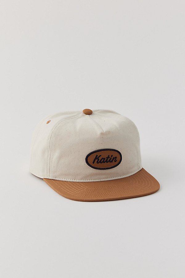 Katin Roadside Snapback Baseball Hat In Cream, Men's At Urban Outfitters In Black