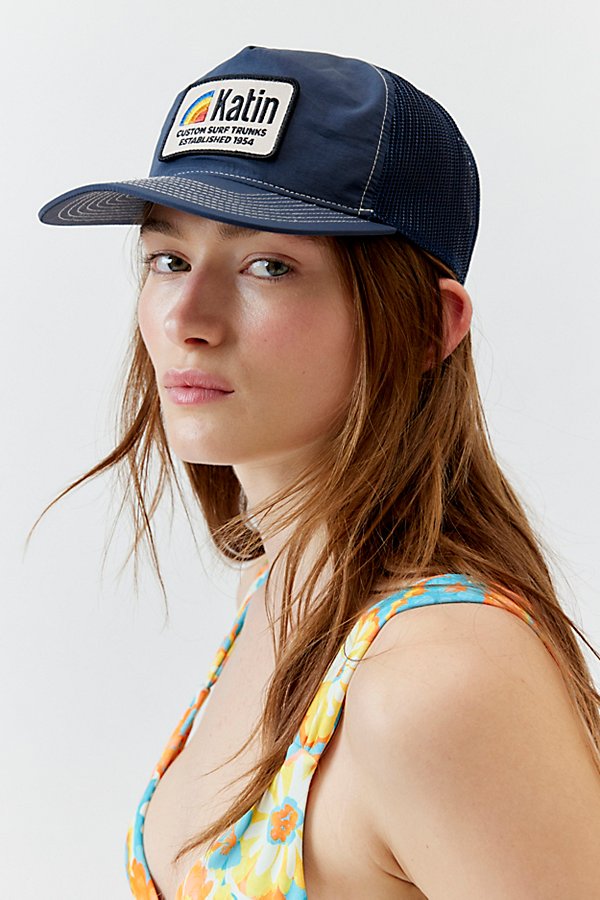 Katin Country Trucker Hat In Navy, Men's At Urban Outfitters In Blue