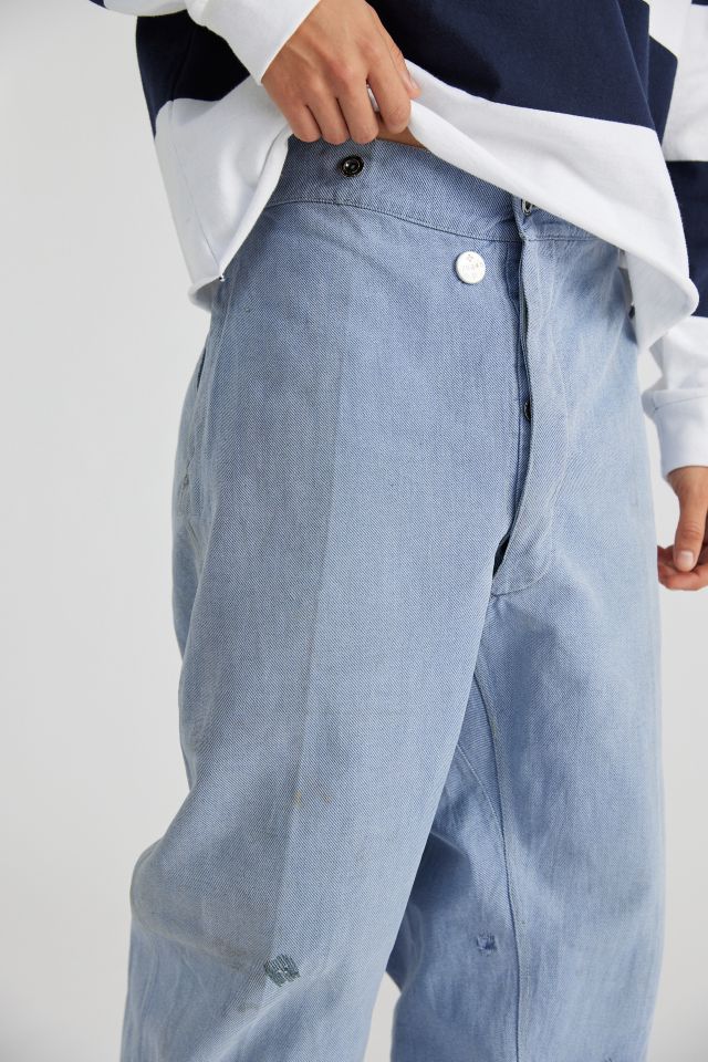 Pantalon Utilitaire Vintage Urban Renewal des Années 1940 avec Boucle au Dos #4