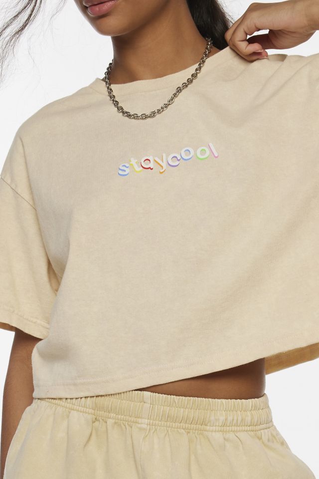 STAYCOOLNYC UO Exclusive Cropped Tee #3
