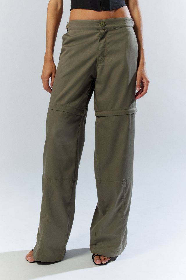 Motel Tansy Zip-Off Convertible Cargo Pant | Urban Outfitters