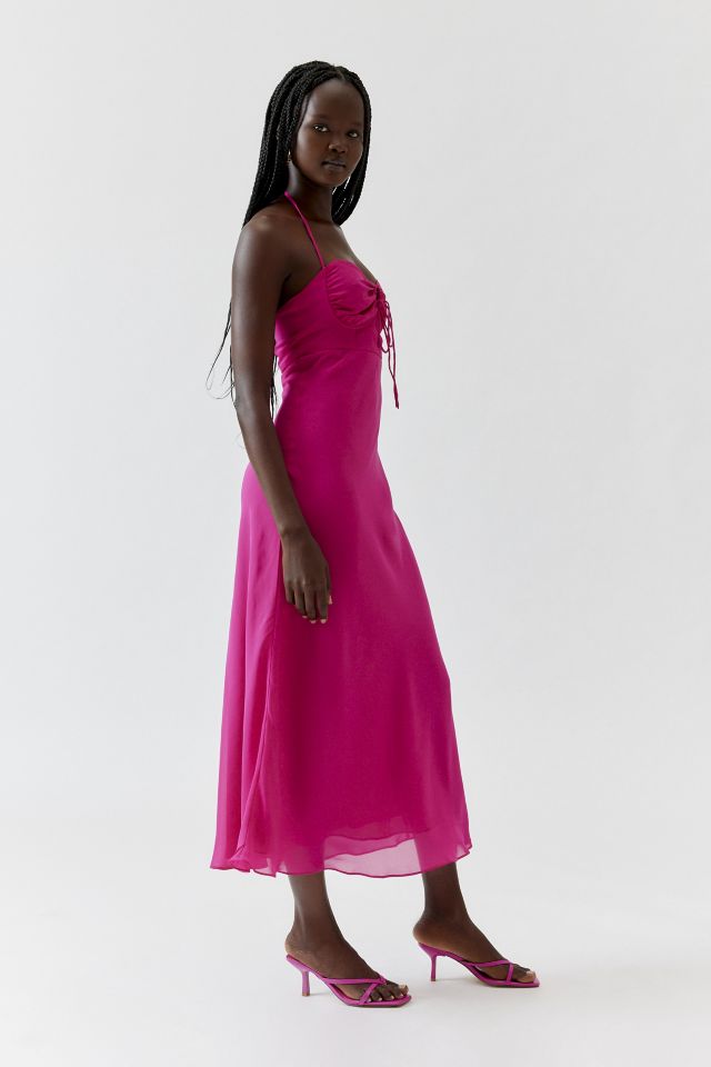 Glamorous Cutout Halter Maxi Dress #2