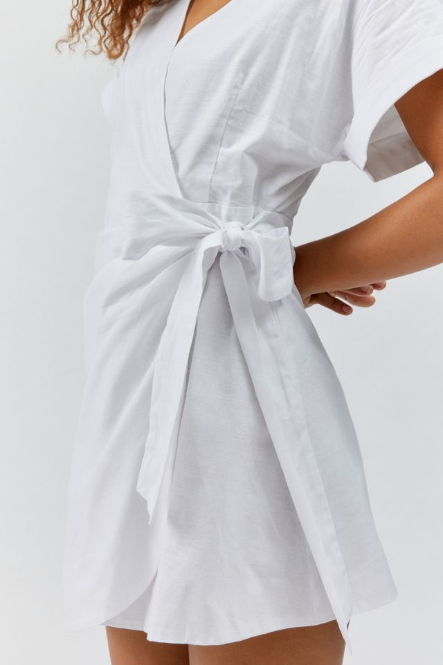 Glamorous Mini Wrap Dress #1
