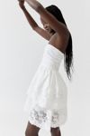 Glamorous Ditsy Floral Plunge Slip Mini Dress