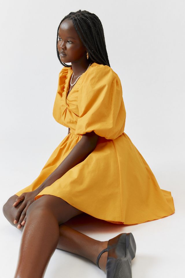 Glamorous Puff Sleeve Mini Dress #1