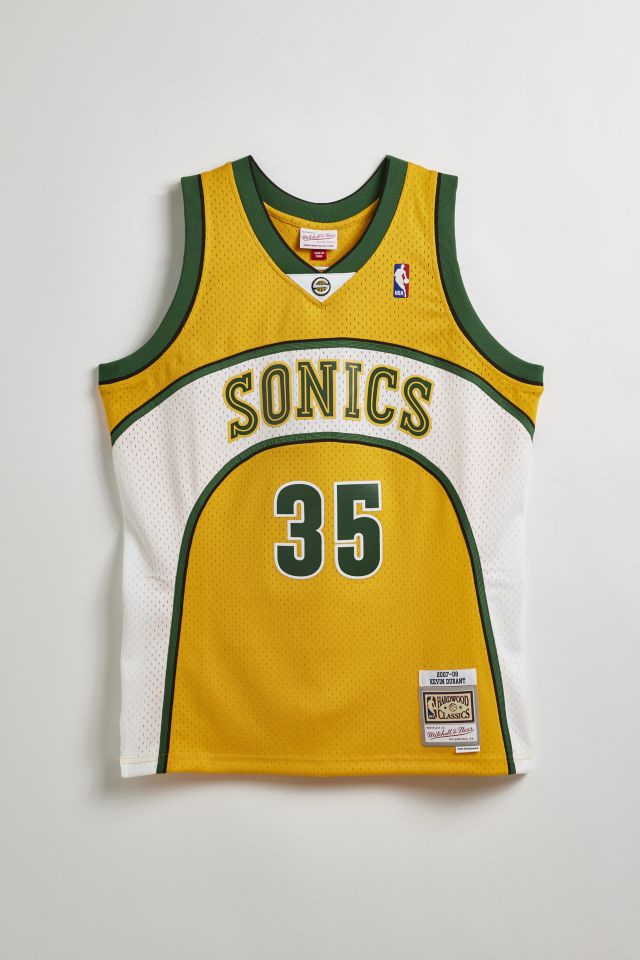 Kevin durant sonics throwback clearance jersey