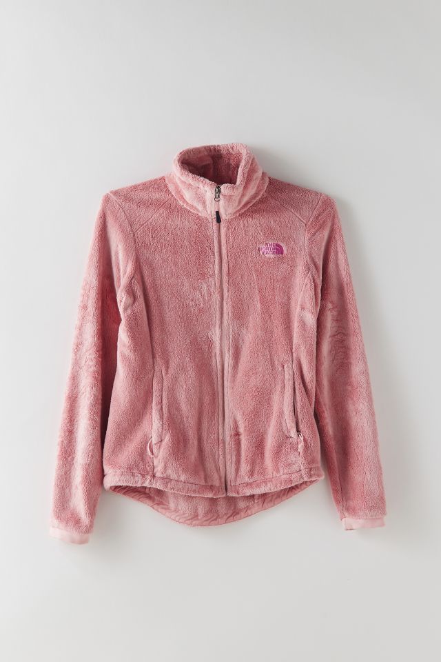 Fuzzy northface jacket best sale