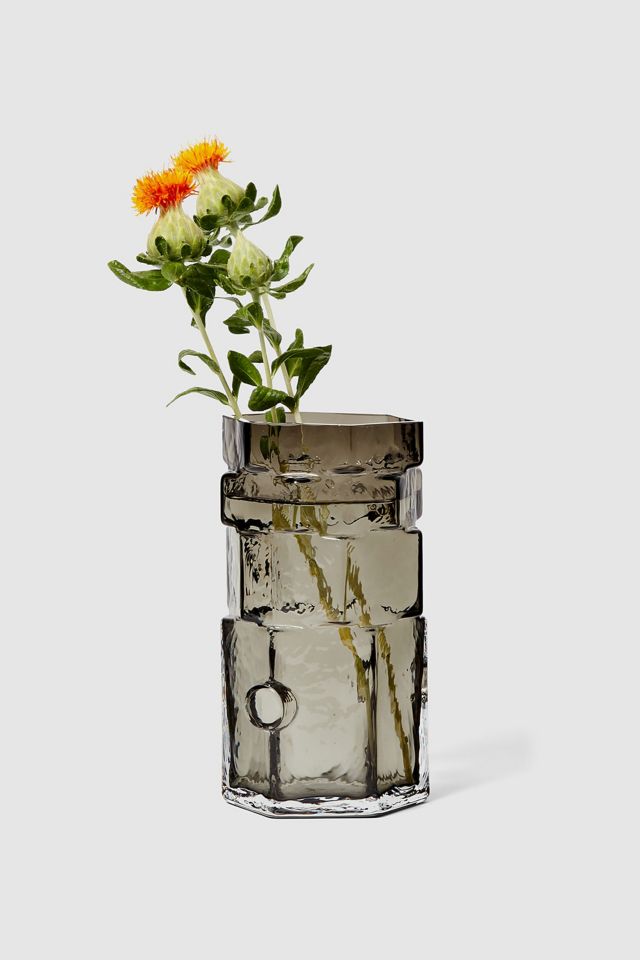 Areaware Glass Hex Vase #1