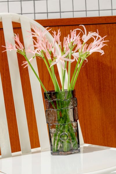 Areaware Glass Hex Vase