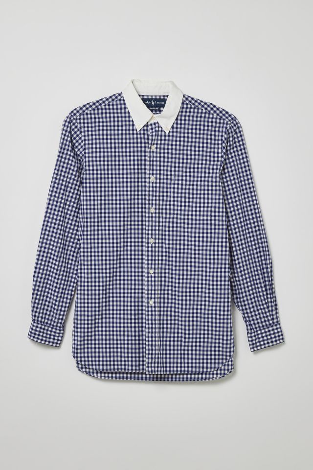 Vintage Checkered Collared Shirt | Urban Outfitters