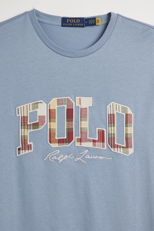 Polo Ralph Lauren Madras Logo Tee #1