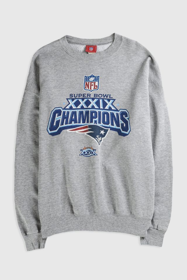 Super bowl store patriots sweatshirt