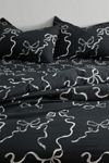 Painted Bows Duvet Cover Set