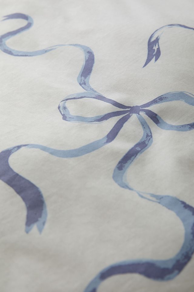 Painted Bows Duvet Cover Set