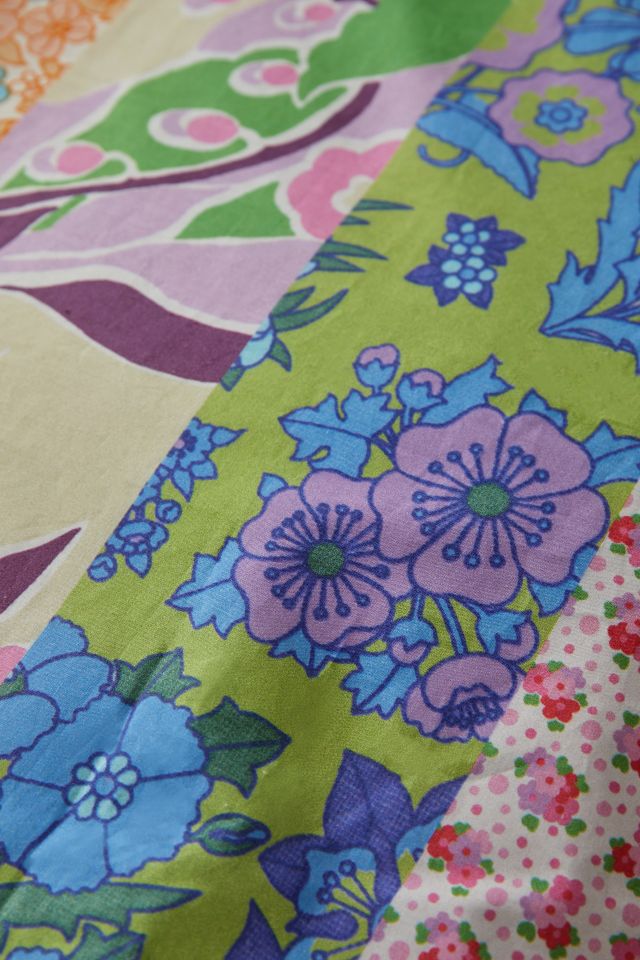 Vera Floral Breezy Cotton Percale Duvet Cover #3