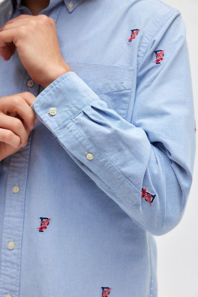 Polo Ralph Lauren Classic Embroidered Icon Long Sleeve Button-Down Oxford Shirt