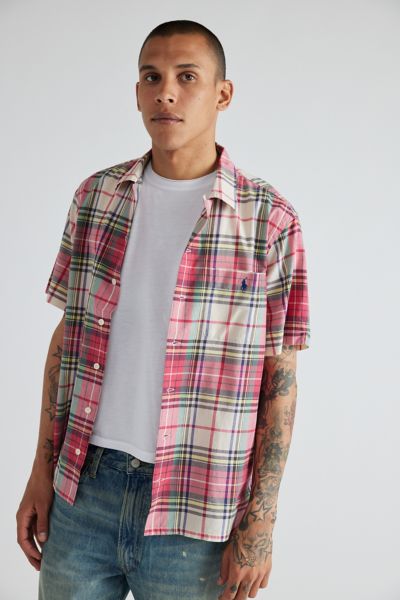 Polo Ralph Lauren Madras Plaid Short Sleeve Shirt