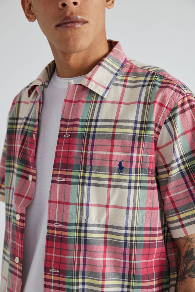 Polo Ralph Lauren Madras Plaid Short Sleeve Shirt #4