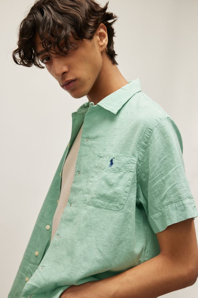 Polo Ralph Lauren Plain Weave Short Sleeve Shirt #4