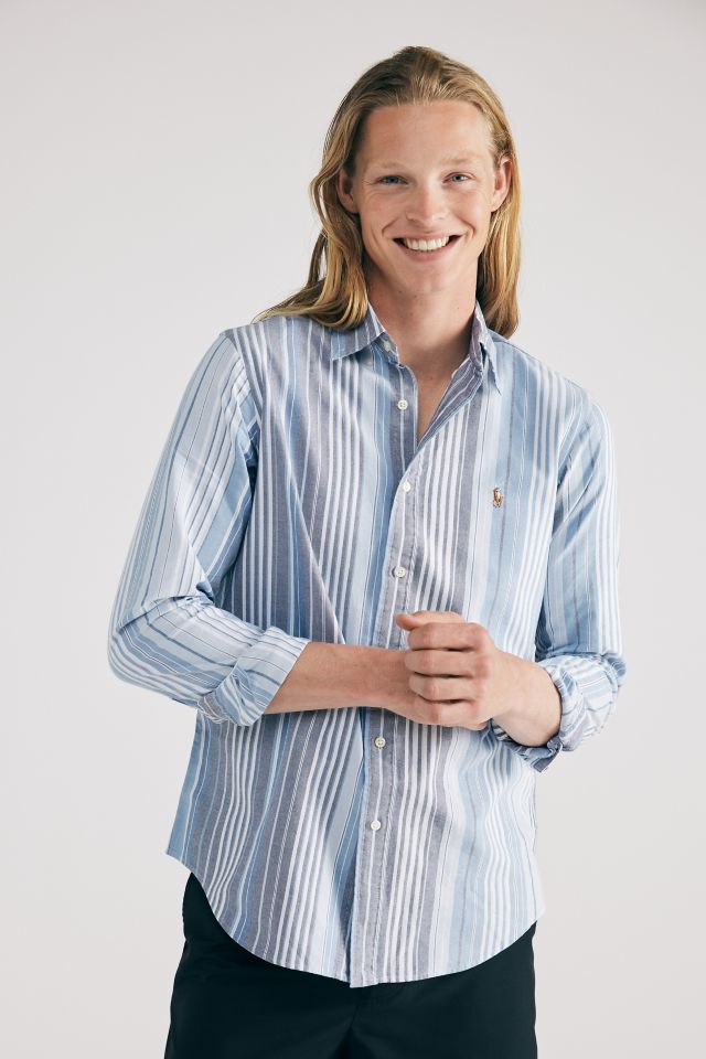 Polo Ralph Lauren Striped Oxford Button-Down Shirt | Urban Outfitters