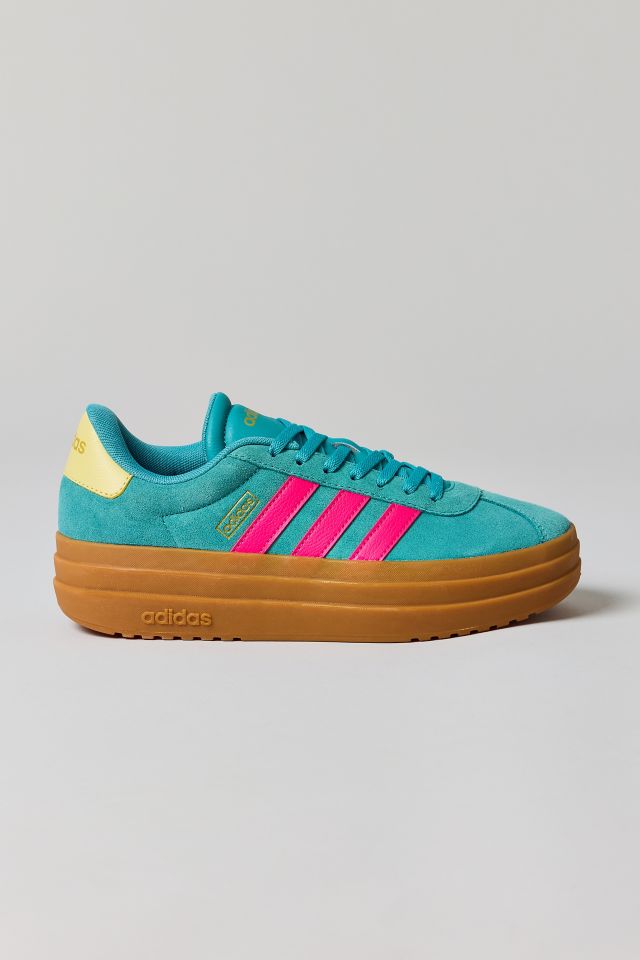 adidas Women's VL Court Bold Suede Sneaker #1