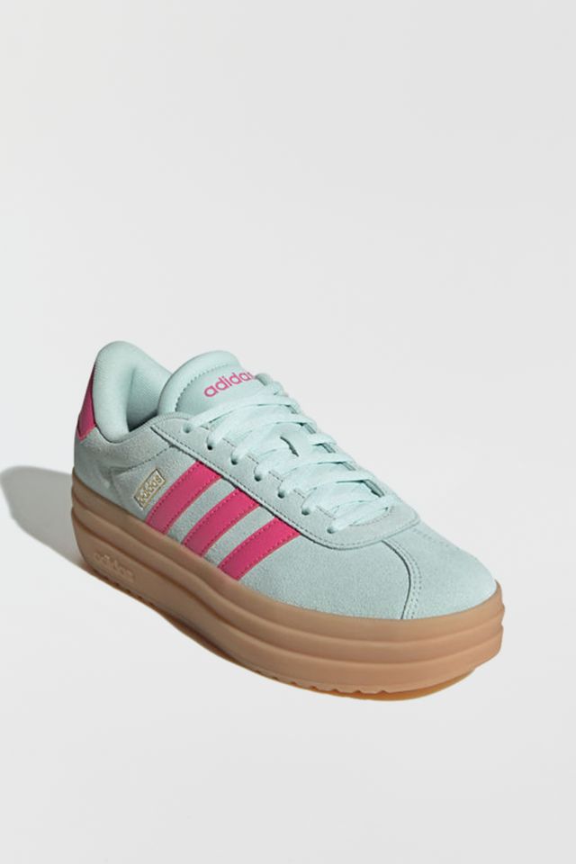 adidas Women's VL Court Bold Suede Sneaker #1