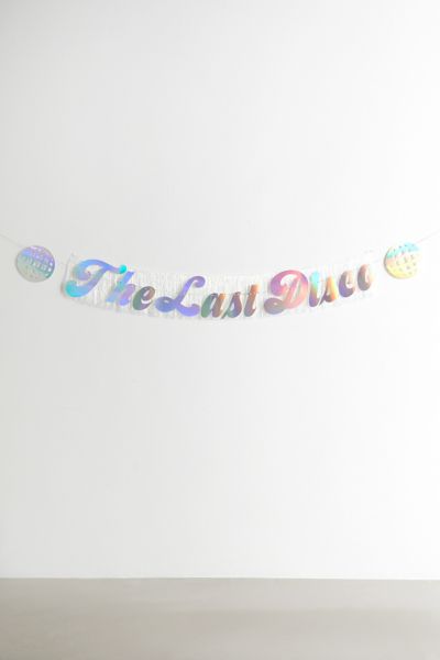 Xo, Fetti Last Disco Party Banner | Urban Outfitters