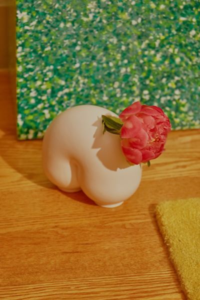 Areaware Kirby Inflated Ceramic Vase See Available Sizes In Off White
