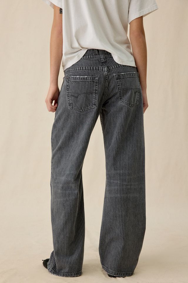 Jeans Kayla imprimés à taille basse BDG #4