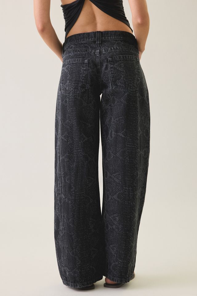 BDG Kayla Printed Low-Rise Jeans #1